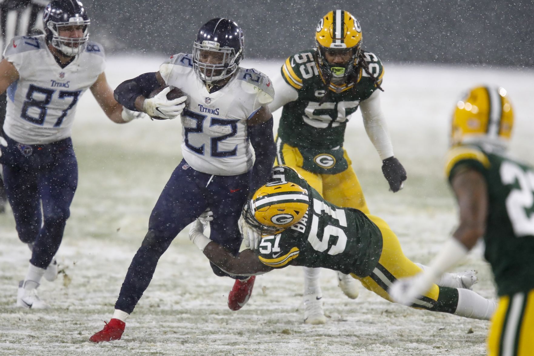 Packers 40, Titans 14